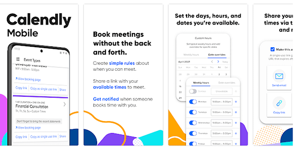 Calendly-Best Productive Mobile Apps for Scaling Your Business Image
